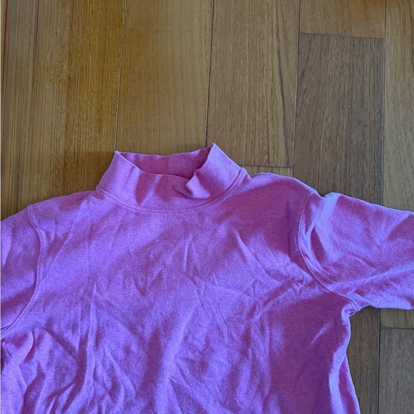 L.L. Bean Women Long sleeve sweater size L light pink color. - Picture 3 of 4